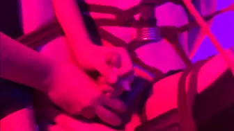 抖音网红另一面绳艺捆绑被榨精