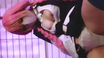 【网红主播】cos福利姬巨乳萝莉口交定制