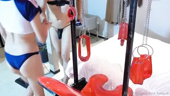 SM开腿拘束快乐调教强制高潮 #自慰 #调教 #SM
